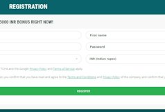 22 Bet india registration