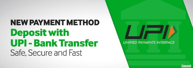 Betway UPI deposit