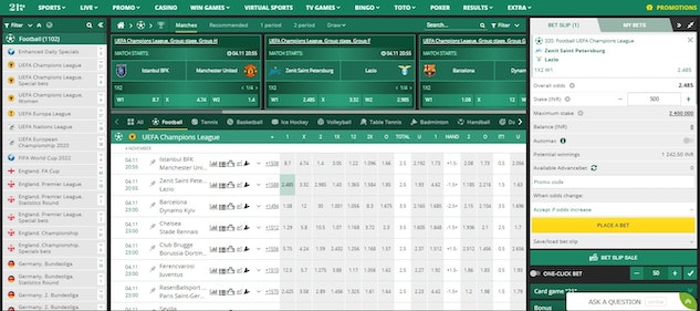 Betwinner Sportsbook
