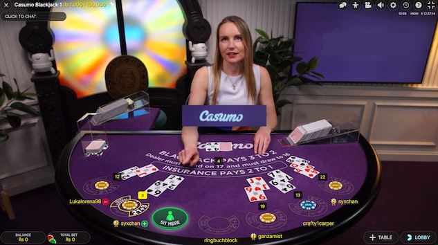 Casumo India Live Casino