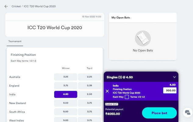 Casumo Sports Betting India
