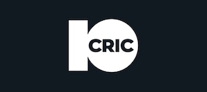10cric logo background