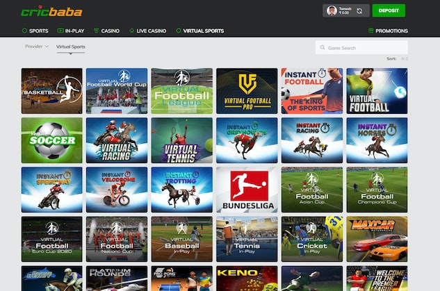 Cricbaba Virtual Sports