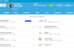Fun88 Deposit Methods