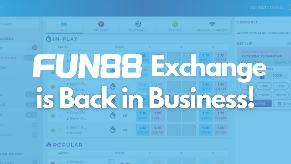 Fun88 Exchange Relaunch