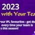 Get Double Winnings When Your IPL Team Wins!