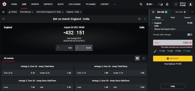 Leon Bet Live Betting