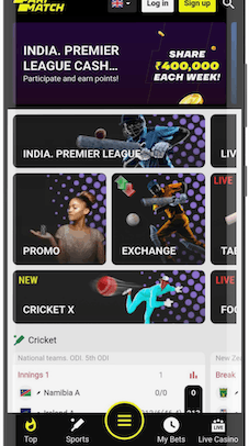 Parimatch Homepage