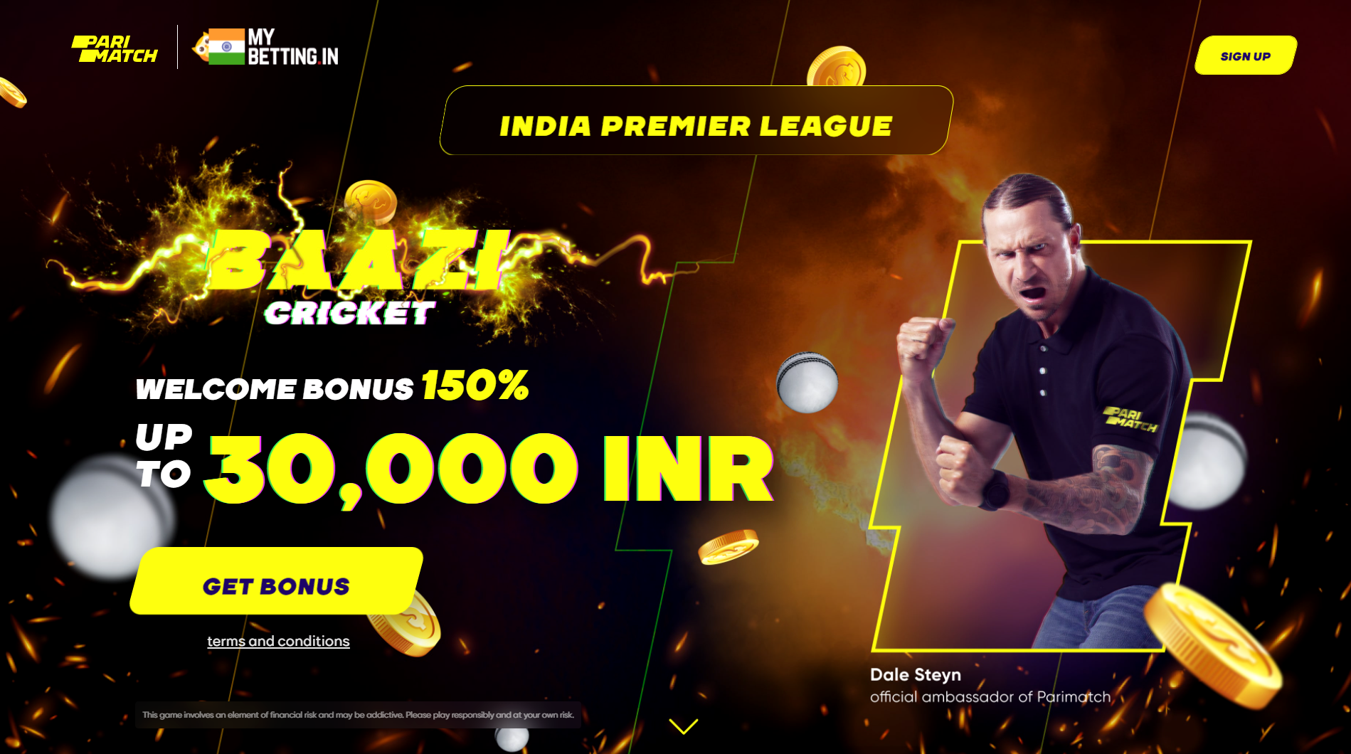 Parimatch IPL bonus
