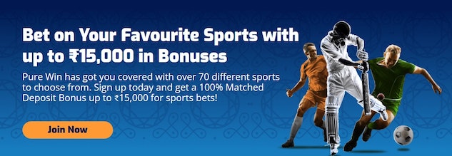 Pure Win Welcome Bonus
