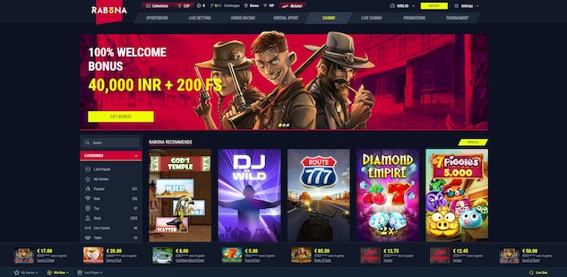 Rabona Casino Online