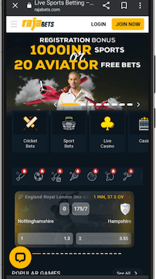 Rajabets Homepage